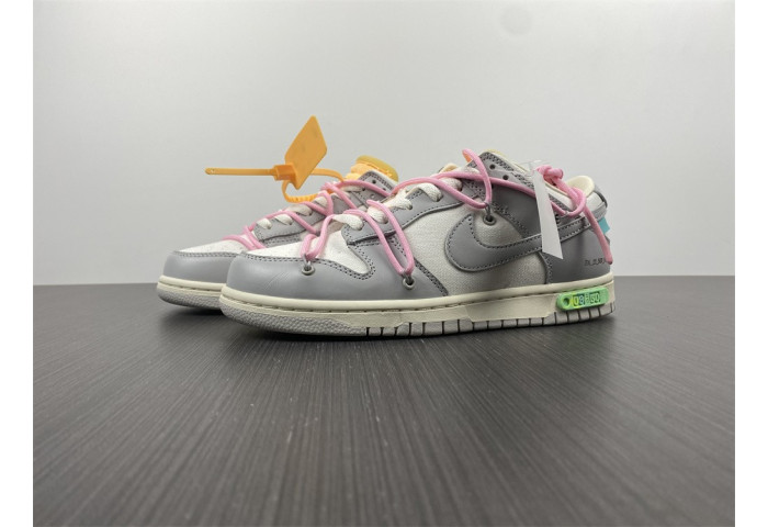 Nike Dunk Low Off-White LOT 09 OF 50  1602-109