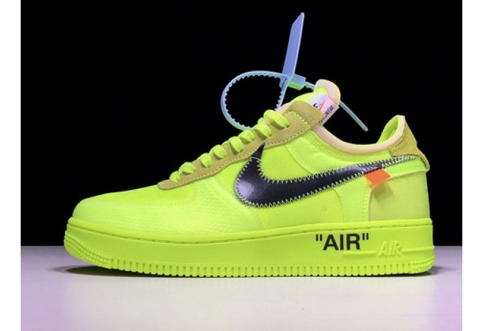 Nike Air Force 1 Low Off-White Volt AO4606-700