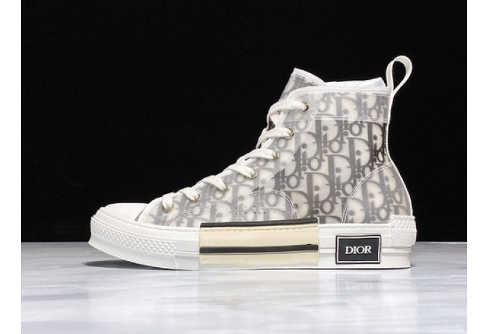 DR B23 HIGH-TOP SNEAKERS IN OBLIQUE