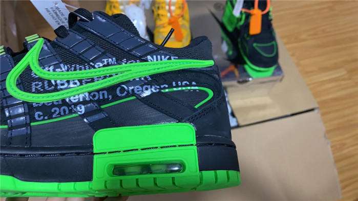 Nike Air Rubber Dunk Off-White Green Strike CU6015-001