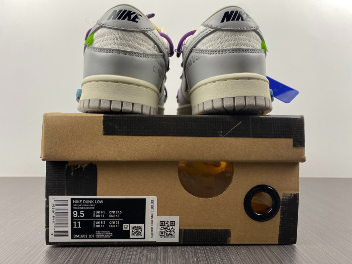 Nike Dunk Low Off-White Lot 48 - DM1602-107