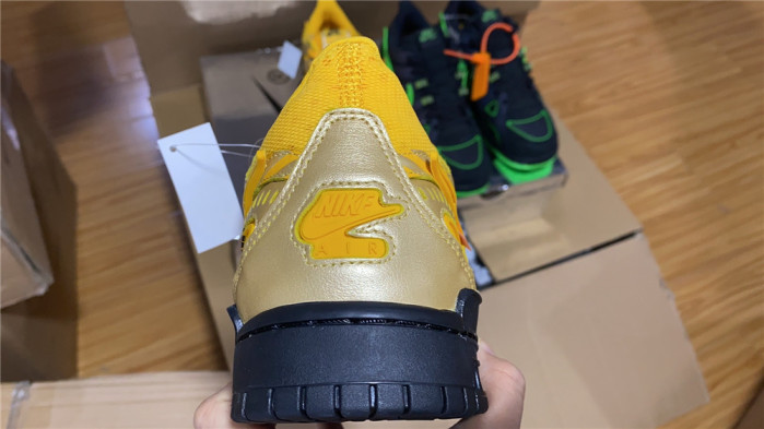 Nike Air Rubber Dunk Off-White University Gold CU6015-700