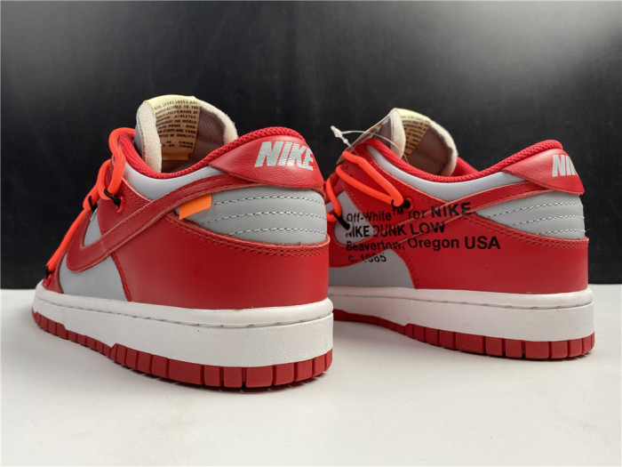 Nike Dunk Low Off-White University Red CT0856-600