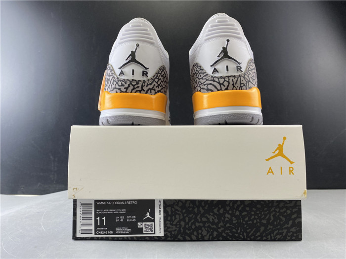 Jordan 3 Retro Laser Orange (W) CK9246-108