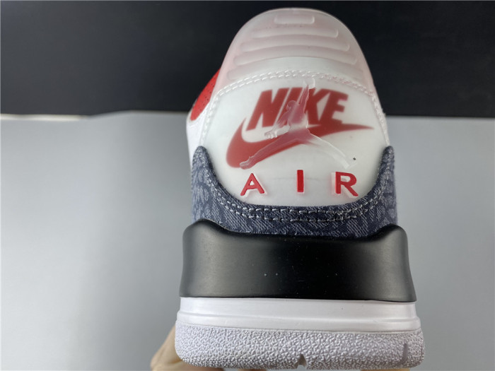 Jordan 3 Retro SE Fire Red Denim (2020) CZ6431-100