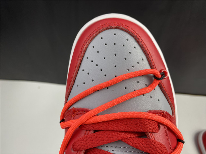 Nike Dunk Low Off-White University Red CT0856-600