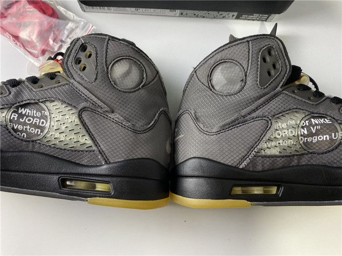 Jordan 5 Retro Off-White Black CT8480-001