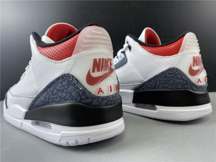 Jordan 3 Retro SE Fire Red Denim (2020) CZ6431-100