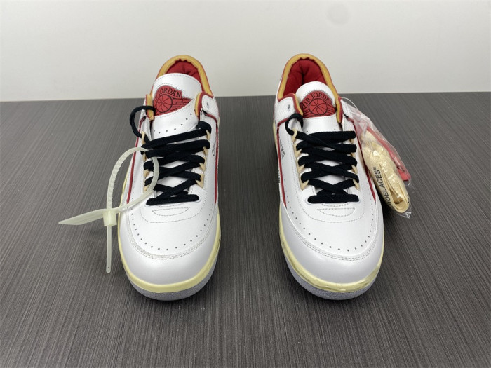 Jordan 2 Retro Low SP Off-White White Red DJ4375-106