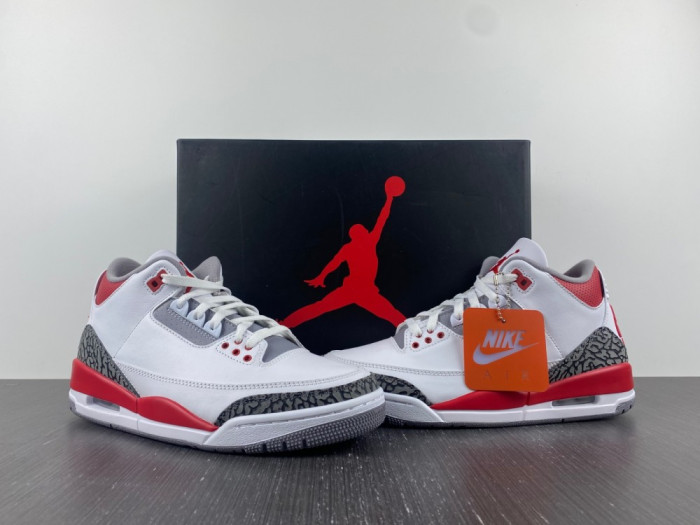 AIR JORDAN 3 RETRO “FIRE RED” DN3707-160