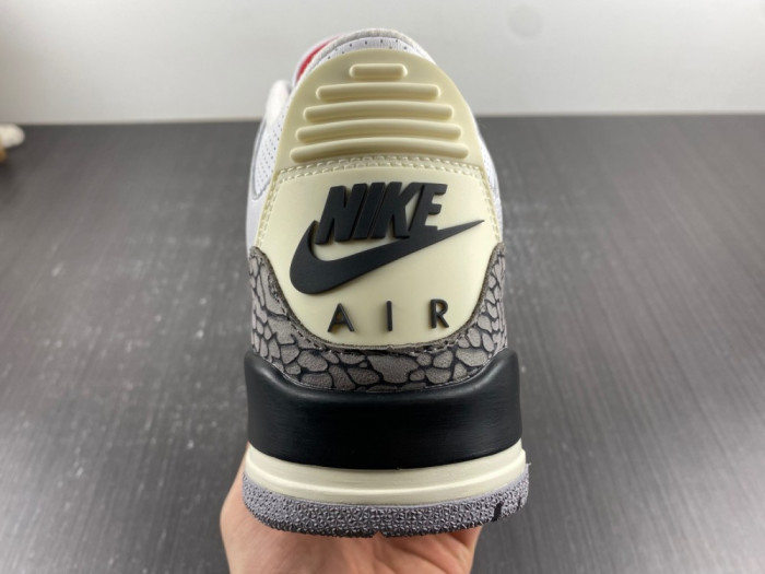 AIR JORDAN 3 WHITE CEMENT REIMAGINED SHOES DN3707-100