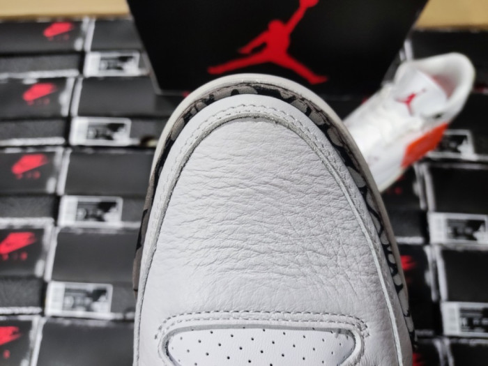 AIR JORDAN 3 WHITE CEMENT REIMAGINED SHOES DN3707-100