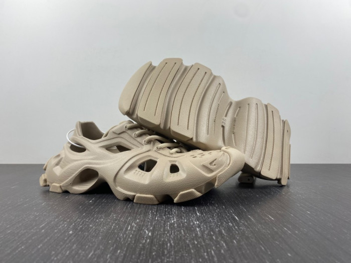 Ba*len*cia*ga mold closed rubber sandals"yellow"