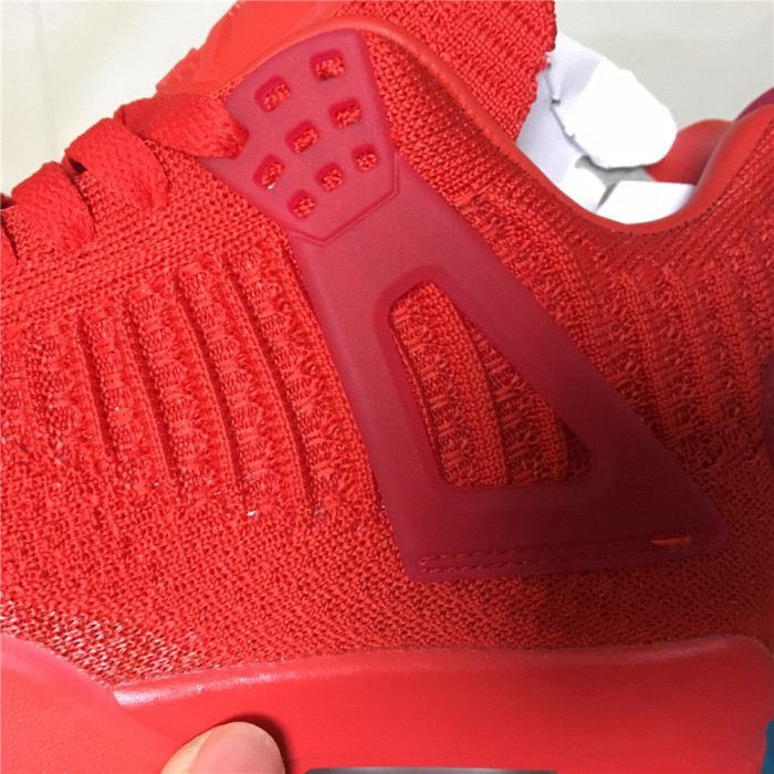 Jordan 4 Retro Flyknit Red  AQ3559-600