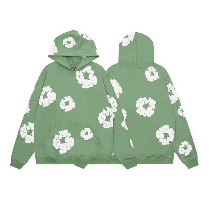 Denim Tears wreath-print cotton Hoodie