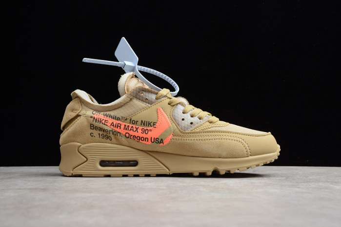 Nike Air Max 90 OFF-WHITE Desert Ore AA7293-200