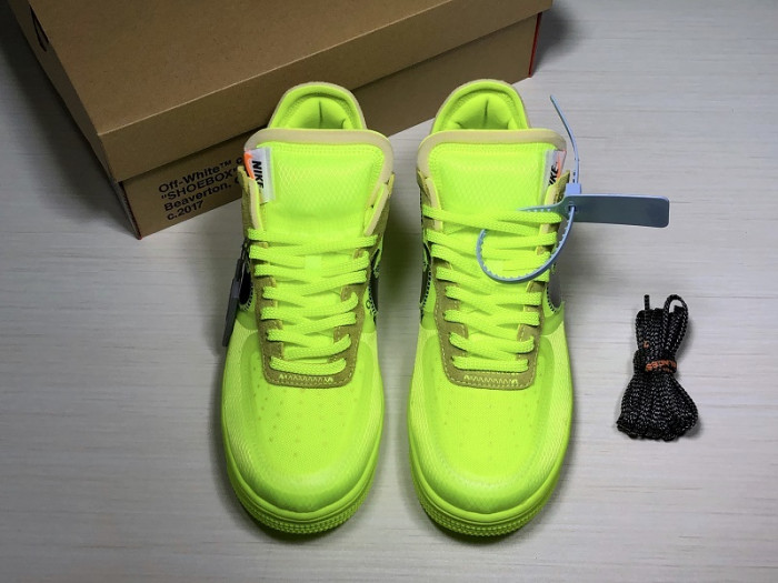 Nike Air Force 1 Low Off-White Volt AO4606-700