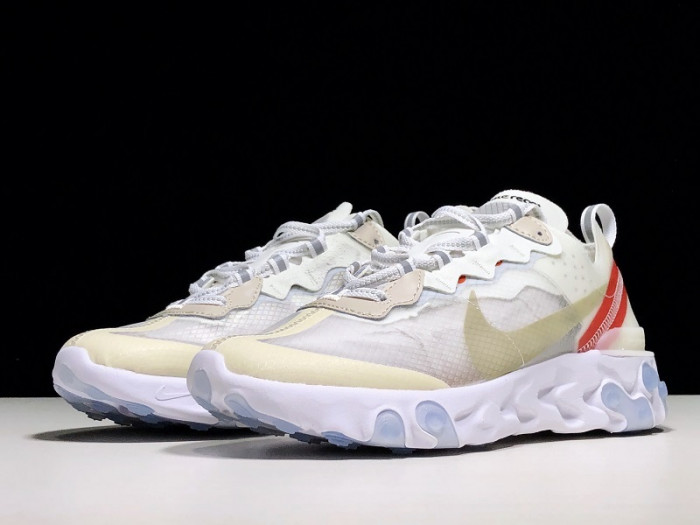Nike React Element 87 Sail Light Bone AQ1090-100