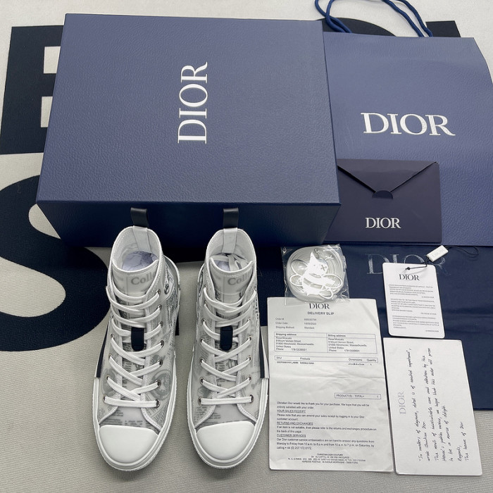 B23 OBLIQUE HIGH TOP SNEAKERS T00480H078