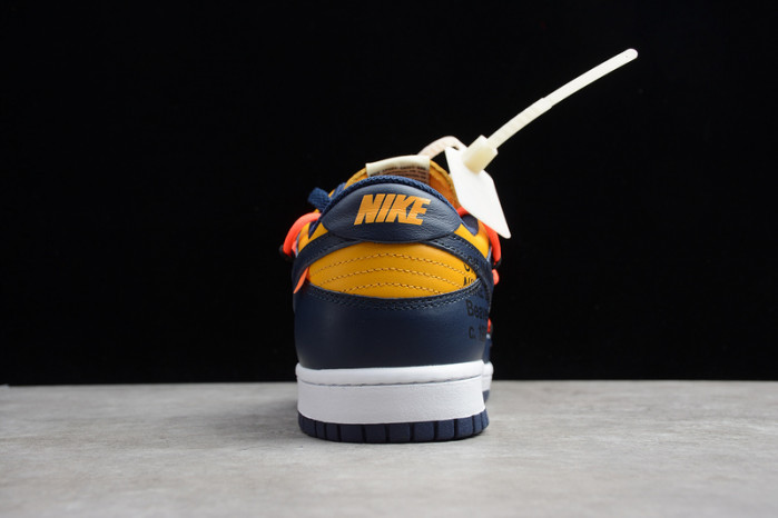 Nike Dunk Low Off-White University Gold Midnight Navy CT0856-700