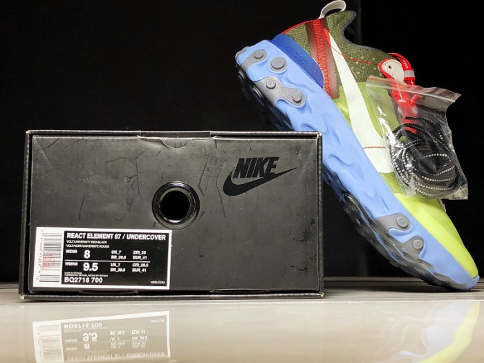 Nike React Element 87 Undercover Volt BQ2718-700