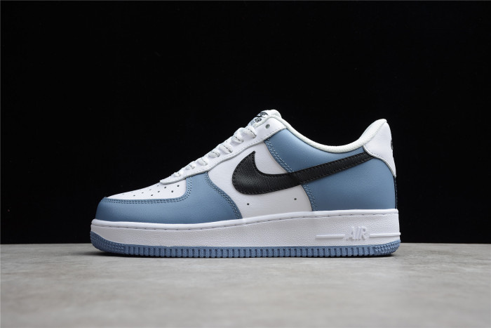 Nike Air Force 1 07 Low White Sky Blue Black CQ5059-109
