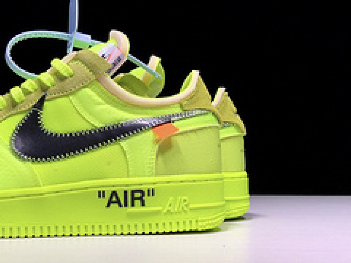 Nike Air Force 1 Low Off-White Volt AO4606-700